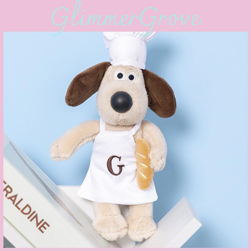 Adorable British Super Invincible Master Dog Plush Toy With Chef Hat For Birthdays