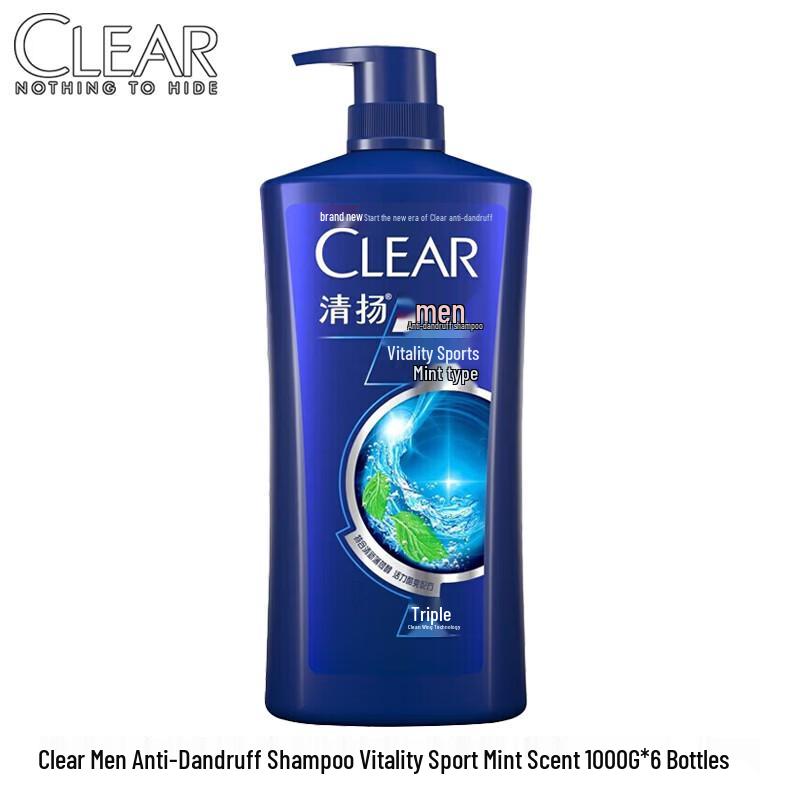 Clear Anti-Dandruff Sport Mint Shampoo