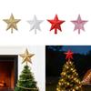 Christmas Tree Top Star Lightweight Plastic Topper Ornament Decorative Tree Top for Christmas Indoor Use