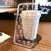 Full screen bow for iPhone phone case 13/12/11 Apple 15/14promax transparent 16Pro soft