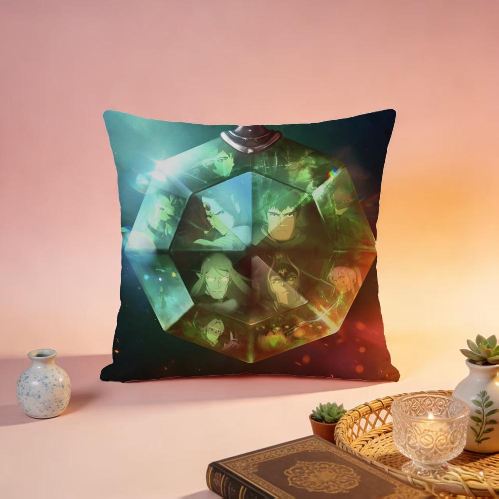 Popular DDota 2 Cushion Cover Premium SkinFriendly Pillow Case MultiPurpose for Home Office Travel