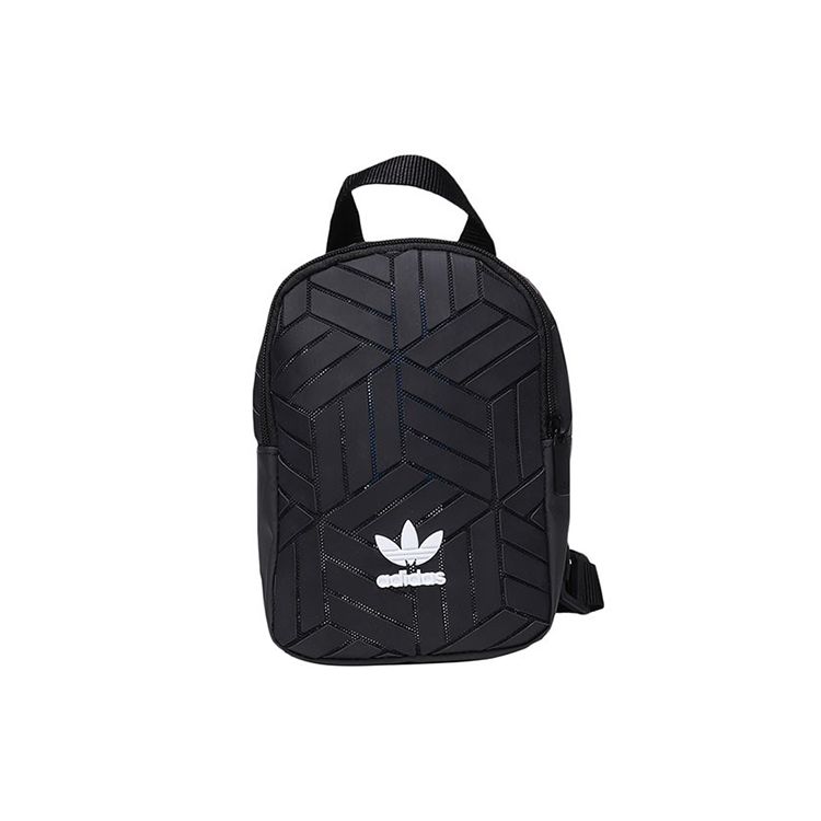 Adidas Originals X Issey Miyake Collaboration 3D Diamond Canvas Mini Backpack Women Backpacks Black EK2889 Mini 11400₽