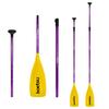 KOETSU S08 Aluminum Alloy Anodized SUP Single-Head Kayak Paddle, Three-Section Paddleboard Accessory