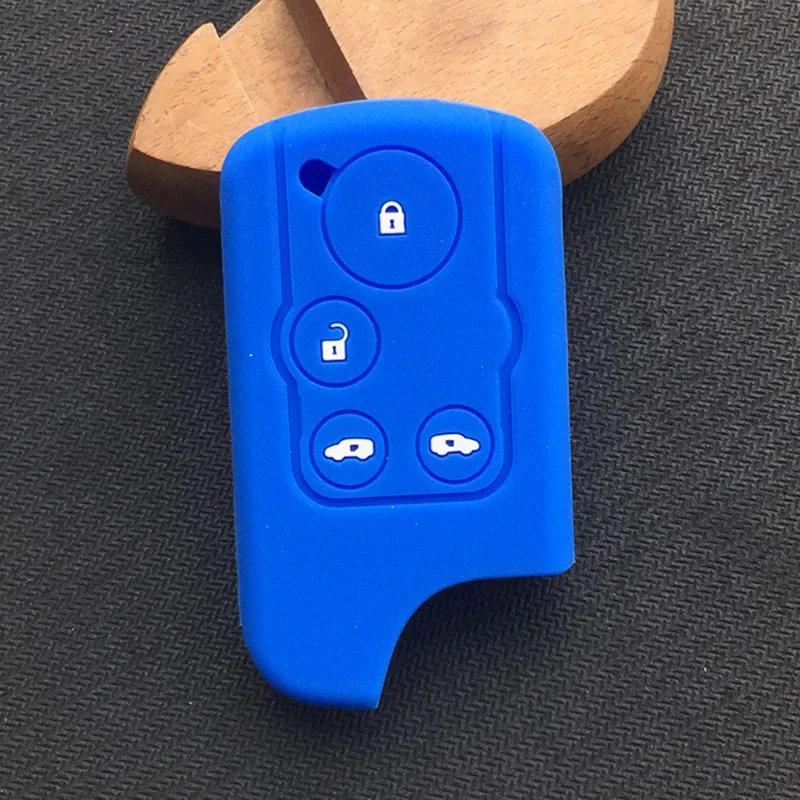 Rubber Car Key Fob Cover Silicone Protector Case for Honda Freed Elysion Stepwgn Spada Insight Step Wagon RK C-RZ Shuttle Remote