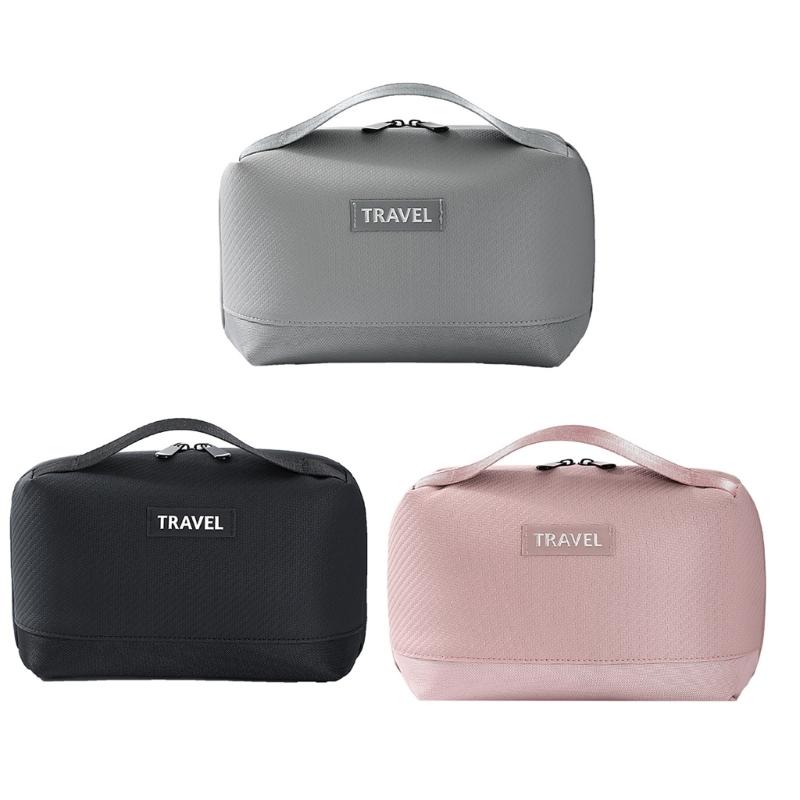 Travel Bag Pouch Electronic Accessories Organizers with Handle Carrying Case Shockproof Storage Bag for Data Cable Phone
