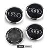 For Audi  A5 4pcs 60mm 61mm 68mm 69mm Audi Hub Caps Car Wheel Center Caps for Audi A3 A6 Q3 B5 B6 B7 A8 A5 A4 C6 C5 C7 A7 B8 B9 Q7 8P 8V 8L