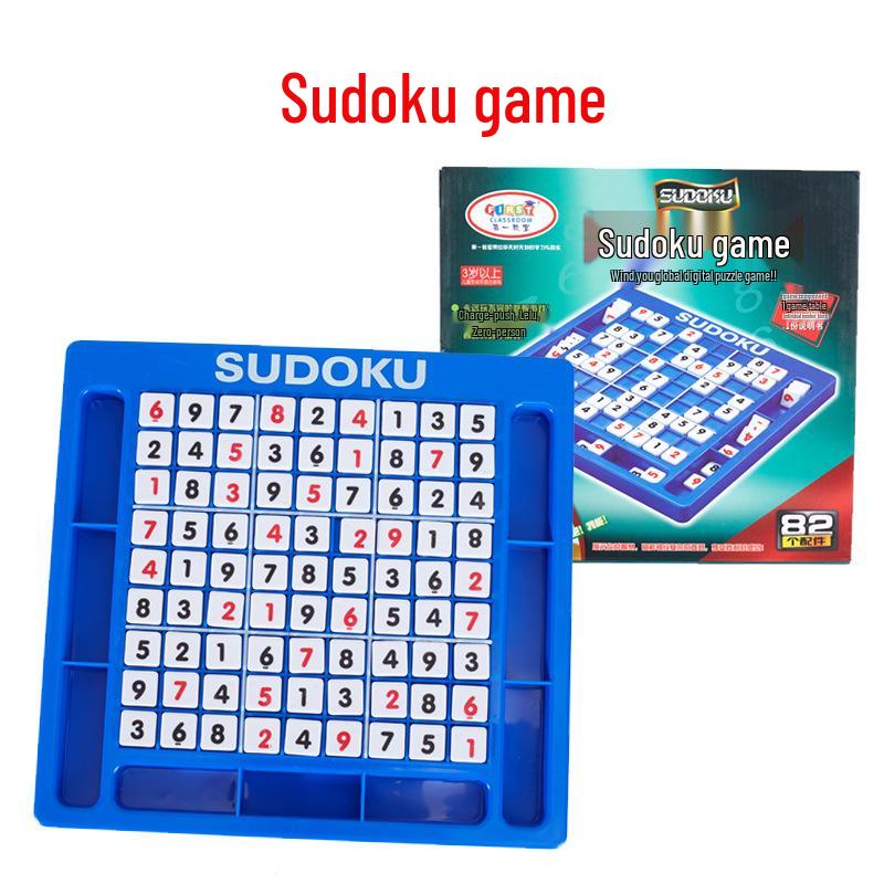 First Classroom Sudoku Board: Children s Educational Connect-the-Dots Nine-Square Grid Toy