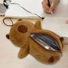 Large Capacity Pencil Case Capybara Toy Storage Bag Creative Pen Box  Gift