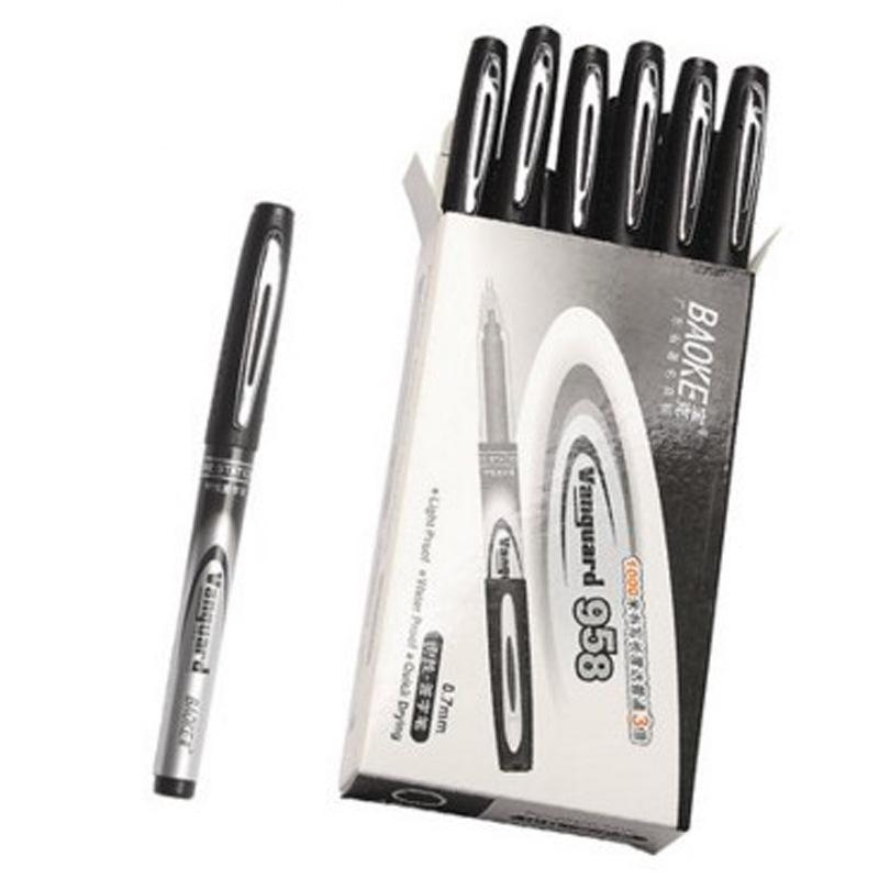 Baoke Signature Pen, 0.7mm, Large Capacity, Super Durable Ink 0.7mm чёрный