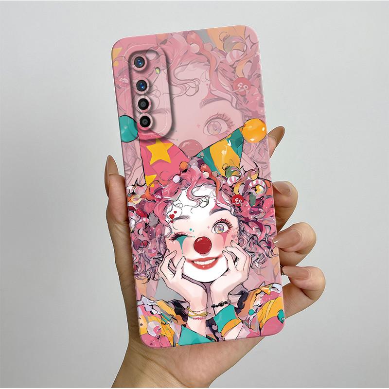 For Realme X2 XT Case RMX1921 RMX1991 RMX1993 Pretty Flowers Silicone Soft TPU Shockproof Phone Cover For OPPO K5 Coque Fundas