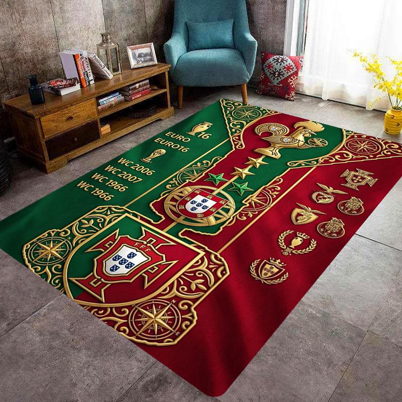 Portuguese Heritage Emblem carpet Doormat Home Decor Bathroom mat Protective pad Room