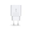 Ładowarka sieciowa C30W USB-C USB-A 30W - biała