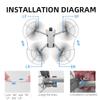 Blade Protective Cover Anti-collision Drone Wings Cover Lightweight Propeller Blade Guard for DJI Mini 4 Pro Drone Accessories