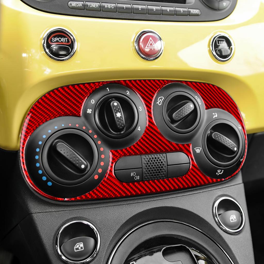 AIRSPEED Abarth 595 595C 695 / Fiat 500 Exclusive Accessory Carbon Fiber Interior Custom