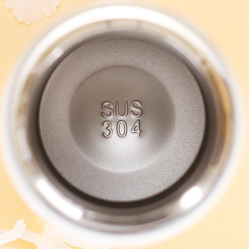 Portable Insulation Cup  500ml Vacuum Flasks Portable Stainless Steel Thermos Cup Water Bottle Travel Tea Mug Office Thermos Cup