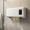 Wall-Mounted Electric Heater Black Control Panel Electric Wall Heater Home Heating Lower Air Outlet Flat