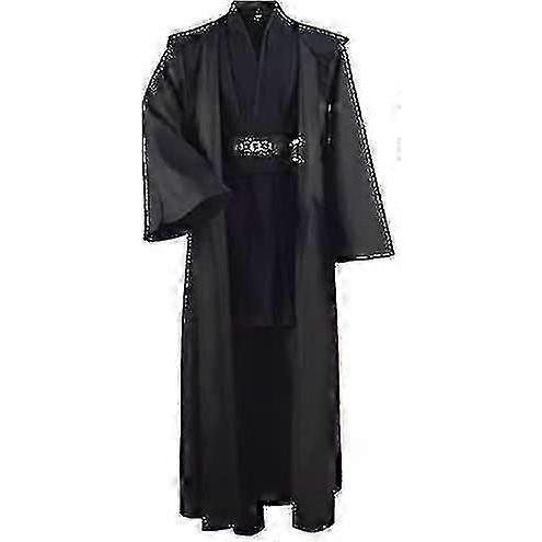 Adult Tunic Costume For Jedi Outfit Skywalker Halloween Cosplay Costume Hooded Robe Cloak Full Set Uniform Three Versions