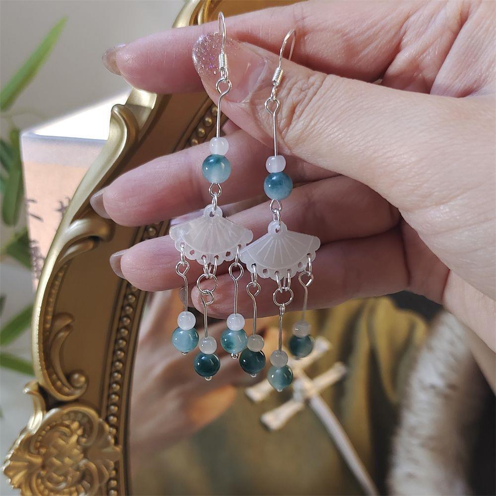 Yunnan Ethnic Style Handmade Tassel Earrings for Women