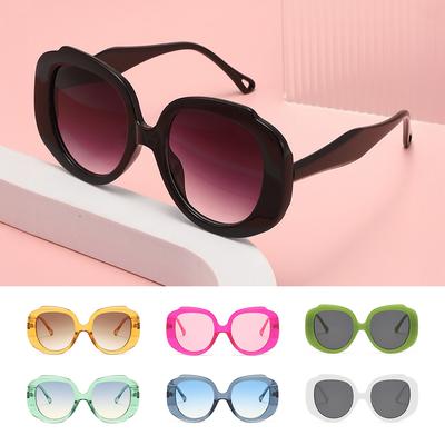 HD Fashionable Sunglasses Large Frame Gradient UV Protection Sunglasses For Driving And Cycling