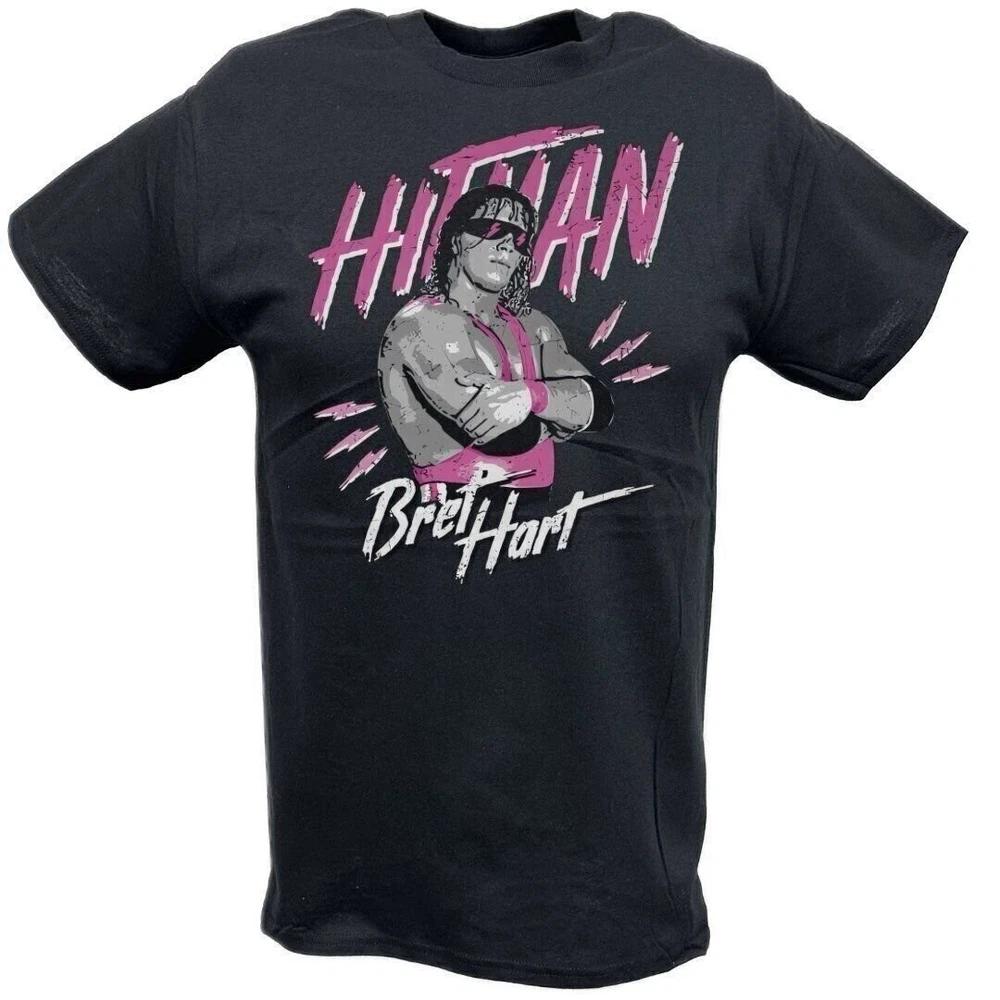 Bret Hart HitUnisex Arms Folded Pose Tshirt S