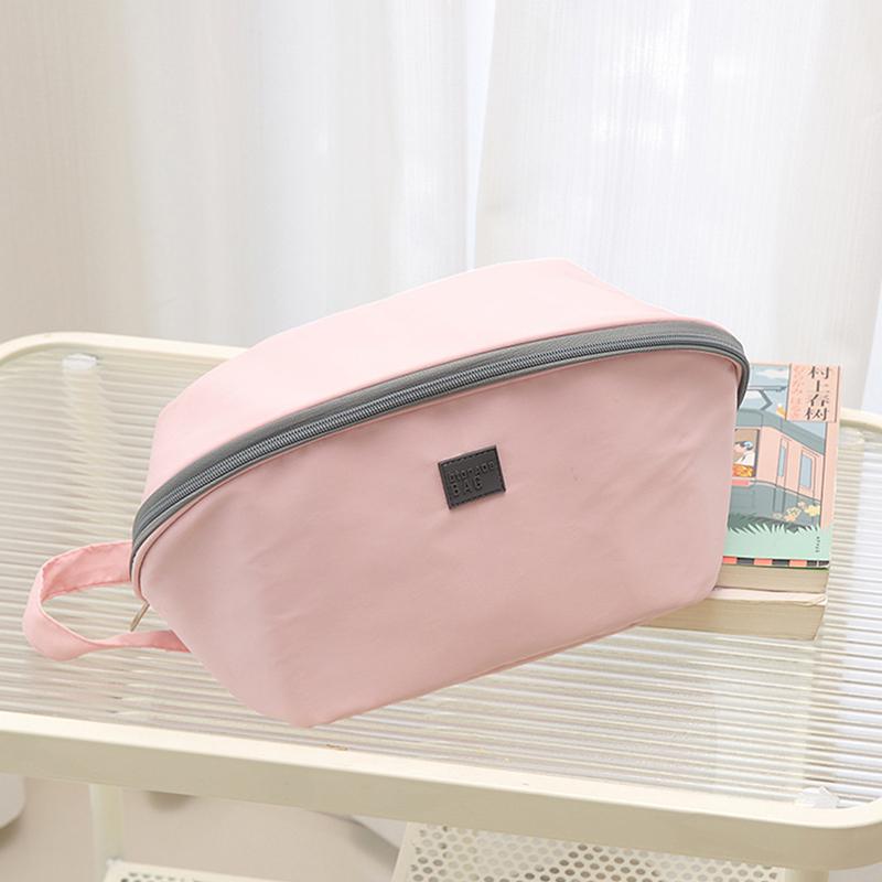 

Multifunctional Underwear Storage Bag Travel Clothes Bra Socks Divider Organizer Pouch Portable Cosmetic Stuff Washing Bag рожевий