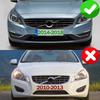 Right/Left Car Headlight Lens Cover Lampcover Cover Lampshade Shell For Volvo V60 S60 S60L 2014-2019 Headlight Cover Shell