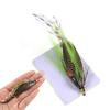 Hand-Tied Brass Conehead Streamer Fly Fishing Flies, Feather Baitfish Fly Lure for Trout Salmon Steelhead Salt & Freshwater Fishing