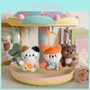 Plush Animal Keychain Cuddle Toy With Interactive Features For Kid And Gifts