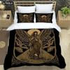 3D Print Medieval Dark Retro Digital 3D Duvet Cover Bedding Set Comforter Linen Pillowcases Home Decor Single Double King Queen