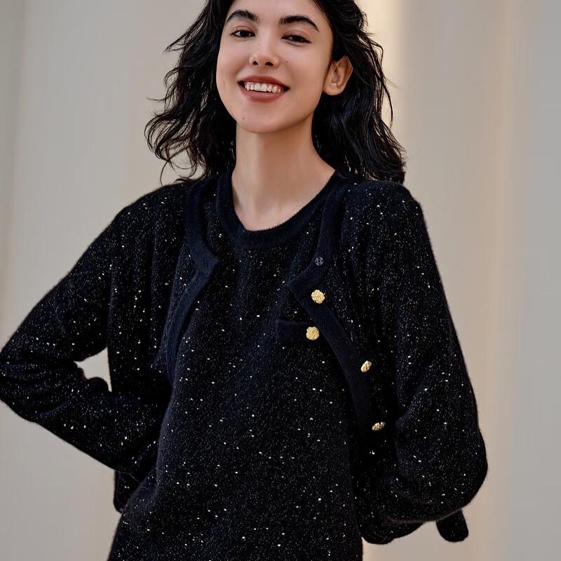 Women's Little Fragrance Style Cashmere Cardigan Jacket