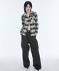 A FEW COMMENTS Metal Studded Cargo Pants Black
