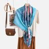 New fashion 111 mulberry silk silk scarf, women's Spring Festival gift for elders to keep warm 111 silk collection
