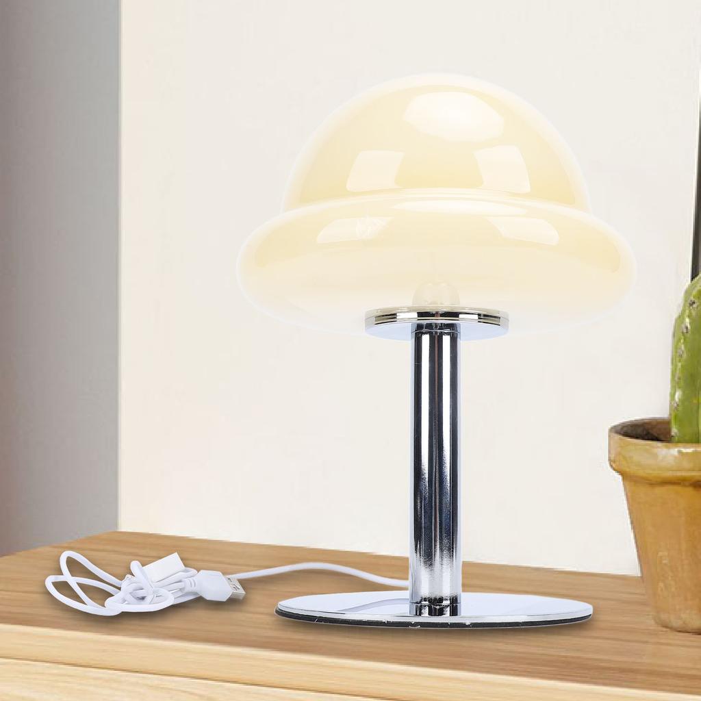 Mushroom Table Lamp Cute 3 Color Dimmable En gy Saving Desk Mushroom Ambient Light for Bedside Decoration