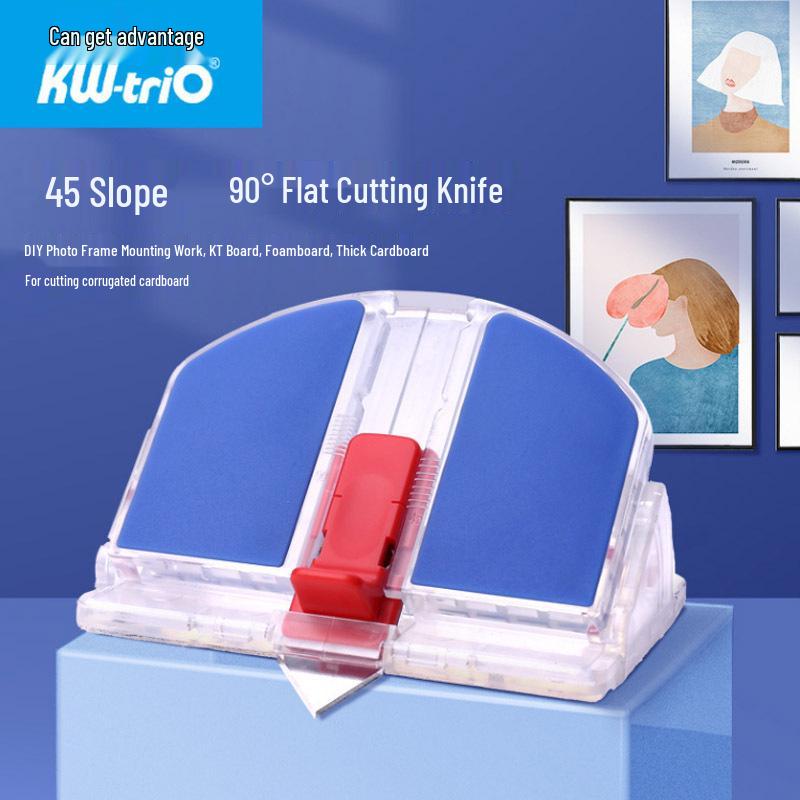 KW 45° Bevel Paper Cutter for DIY Projects and Photo Frames