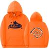 Unisex Gothic Hoodie Streetwear Oversized Pullover Sweatshirt Met Geribbelde Zoom Mannen Vrouwen Herfst