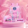 K-Pop Witch Hunters Cartoon Printed Student Pencil Bag Lunch Bag Three-Piece Backpack