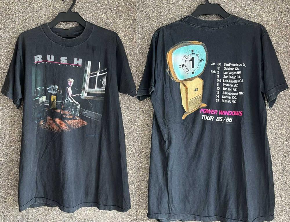 Rush Band Album Concert T-Shirt Unisex Cotton Adult S-5XL SB391 Unisex T-Shirt XXXXL