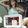 Portable Cosmetic Bag Large Capacity Dual Zipper Closure Transparent Travel Business Trip Home Office School Travel Toilet Requisites Handbag