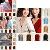Luxurious Ladies Knitted V-neck Cashmere Sweater Cardigan With Long Sleeves And Soft Material
