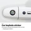 PAD5  For AMG 8/12/20PCS Car Remote Control Key Badge Emblem Stickers Decorat Accessory Benz B-CLASS C-CLASS GLC GLE GLK W190 W201