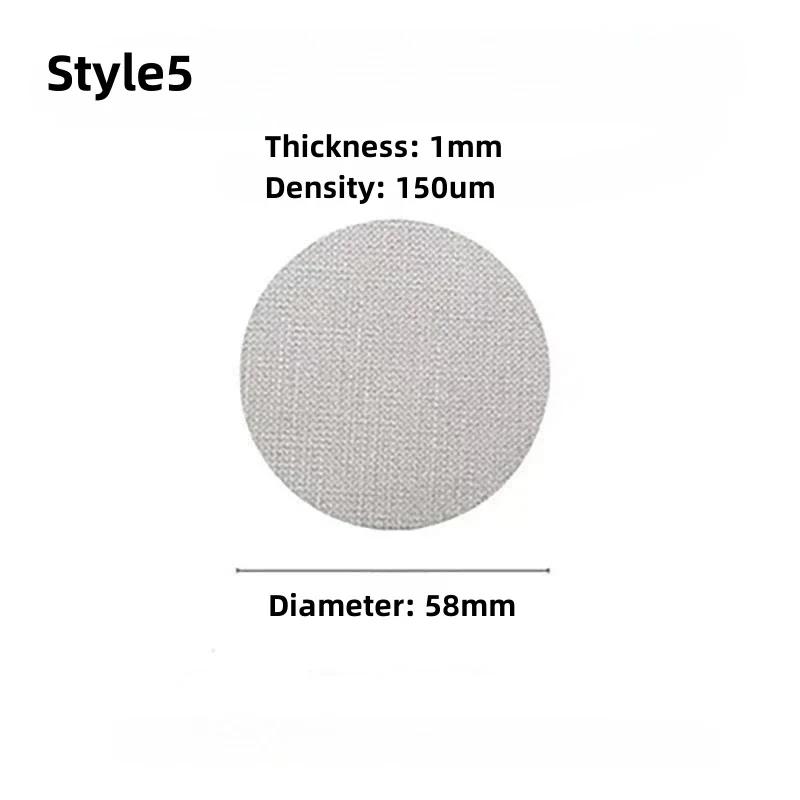 51/53/58mm Reusable Coffee Filter Screen Stainless steel Heat Resistant Mesh Portafilter Coffee Puck Screen for Espresso Machine