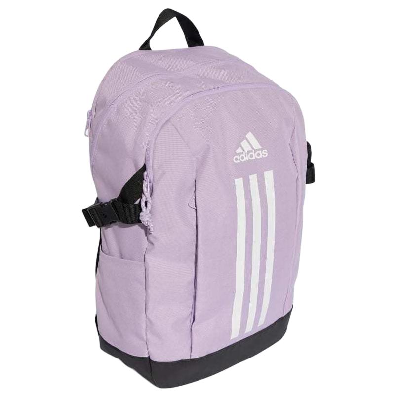 adidas Mochila de Poliéster Resistente Unisex Rosa Ciruela y Blanco JX8744