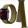 Strap for Apple Watch 1/2/3/4/5/6/7/8/9/Se 42/44 Olive Material