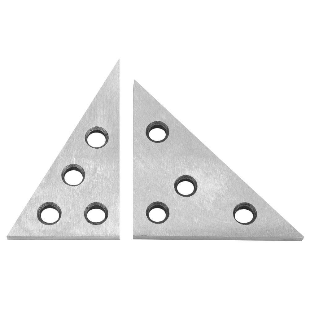 2pcs Angle Block Set 30 60 90 & 45 45 90 Degree Precision Machinist Measurement Tool