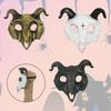 Mask Fun Goat Halloween Carnival Party Cosplay Performance Lightweight Props