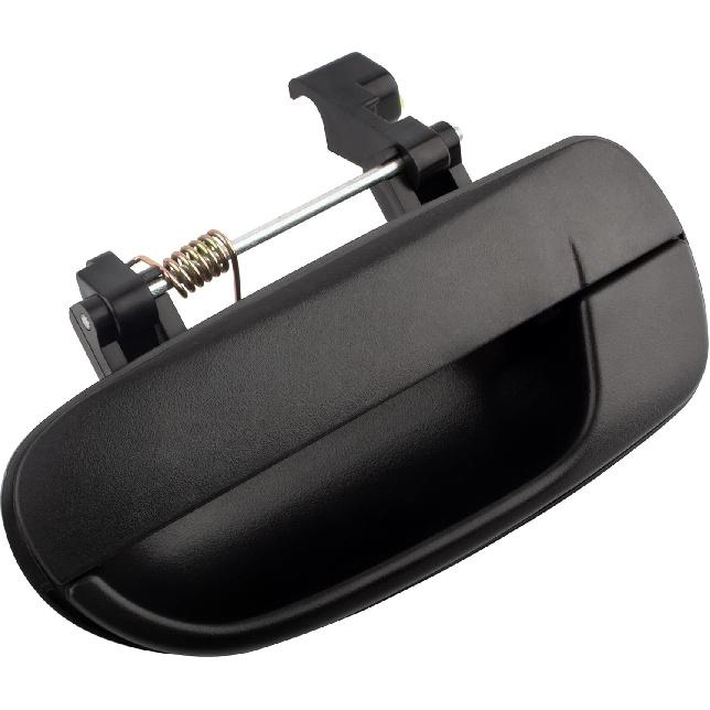 BOXI 80686 Rear Driver Side Exterior Door Handle Compatible for Hyundai Accent 2000 2001 2002 2003 2004 2005 2006 Smooth Black/Replaces 83650-25000