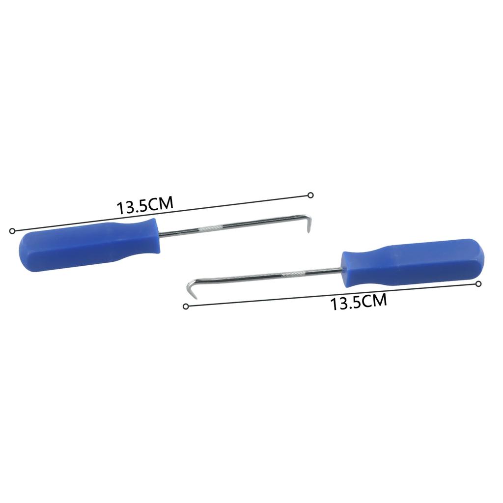 2pcs 135mm Auto Car Oil Seal Screwdrivers Set Hose Removal Hook Set O-Ring Seal Gasket Puller Remover Pick Hooks Repair Tools