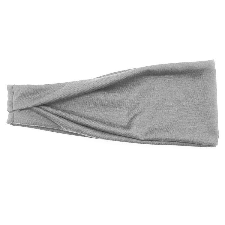 European & American Men's Sweat-Absorbing Sports Headband for Fitness, Yoga, and Running