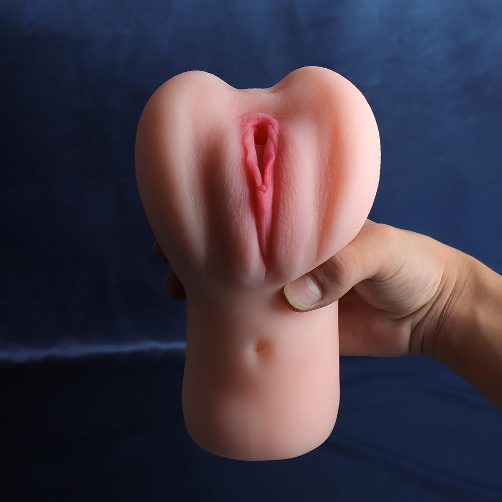 2 In 1 Male Masturbator Adult Sex Toys, 3D Textured with Sexy Realistic Vagina Tight Anus, Mens Stroker Sex Doll for Man Masturbation 900g