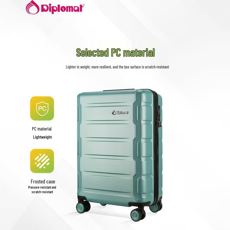 Чемодан на колесиках Diplomat TC-26082 с жестким корпусом